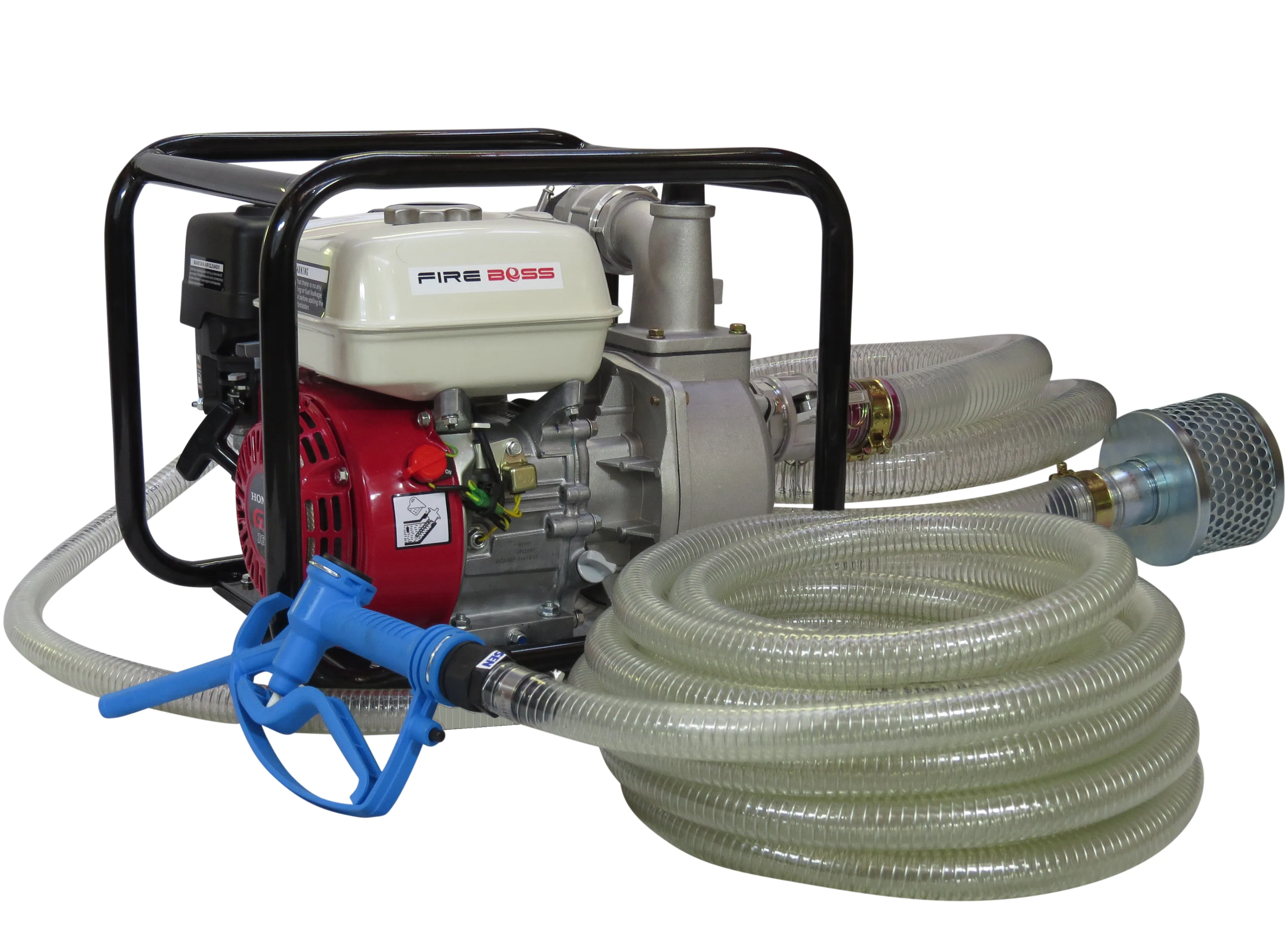 2" Kato Honda Powered Semi Trash Pump   Calf Milk Hose Kit