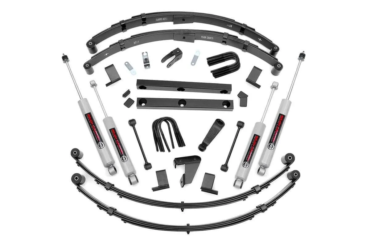 4 Inch Lift Kit - 1987-1995 Jeep Wrangler YJ 4WD