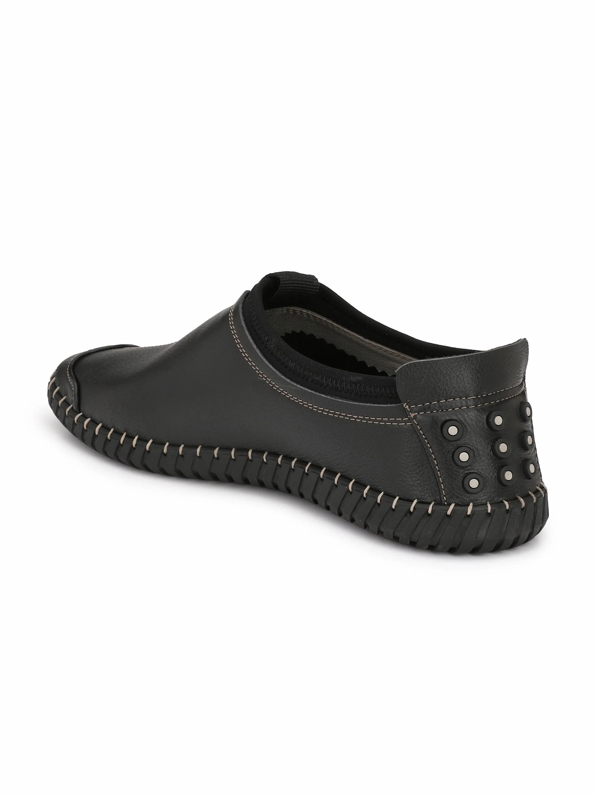 Arlo Midnight Black Slip-Ons