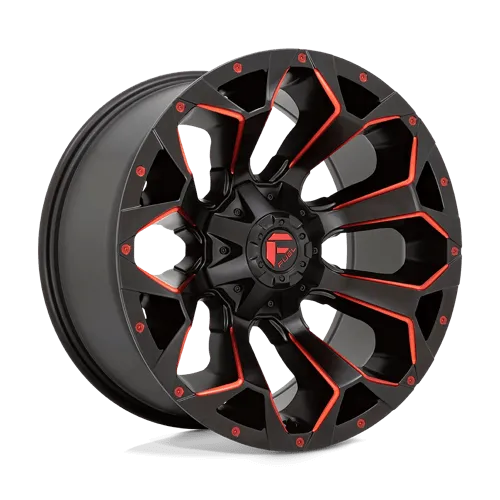 ASSAULT 20X10 8X6.5 125.1 NBL -18D787 20.0X9 6X135/5.5 M-BLK RD-MILL 19MM