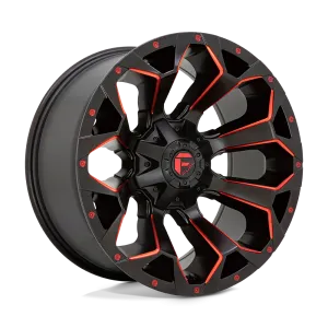 ASSAULT 20X10 8X6.5 125.1 NBL -18D787 20.0X9 8X6.5 M-BLK RD-MILL 01MM