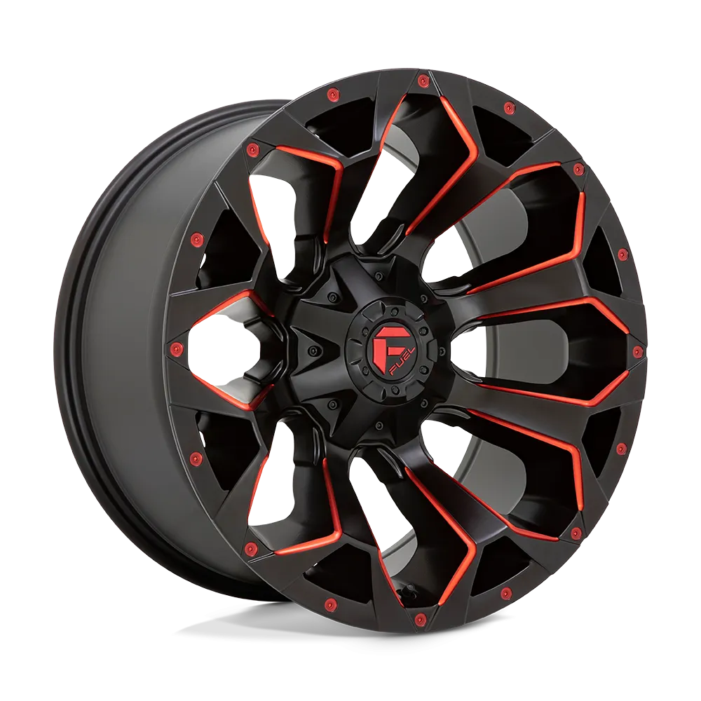 ASSAULT 20X10 8X6.5 125.1 NBL -18D787 20.0X9 8X6.5 M-BLK RD-MILL 01MM