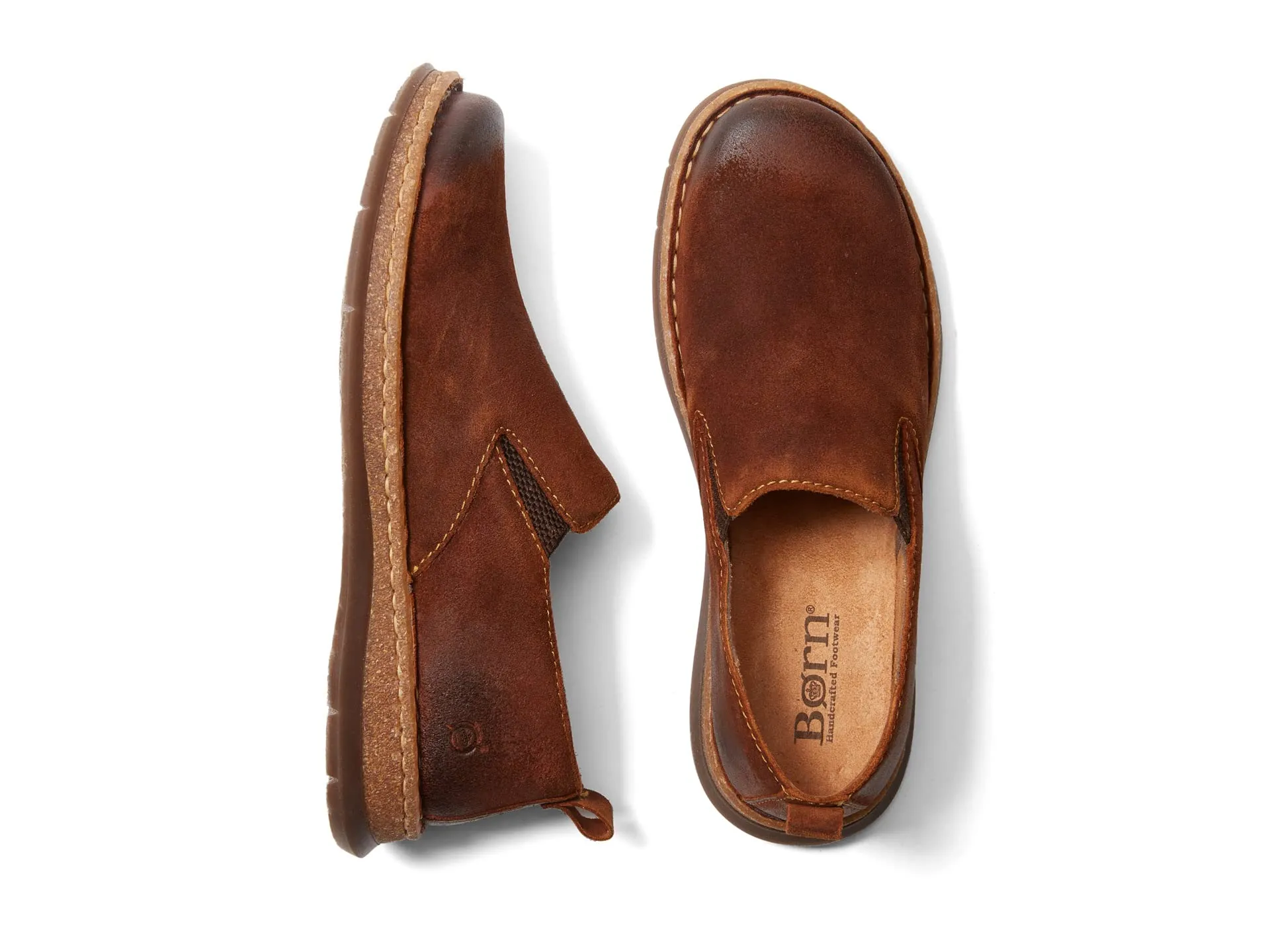 Born Bryson loafers, brown