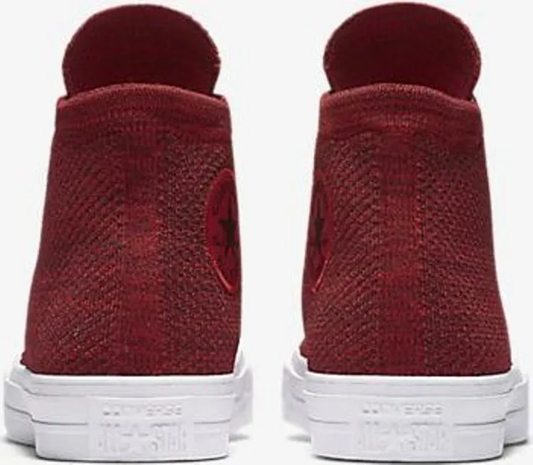 Converse Chuck Taylor All Star Flyknit Hi Red Sneakers