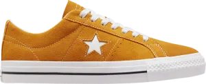 Converse One Star Pro Low Golden Sundial Sneakers, gold