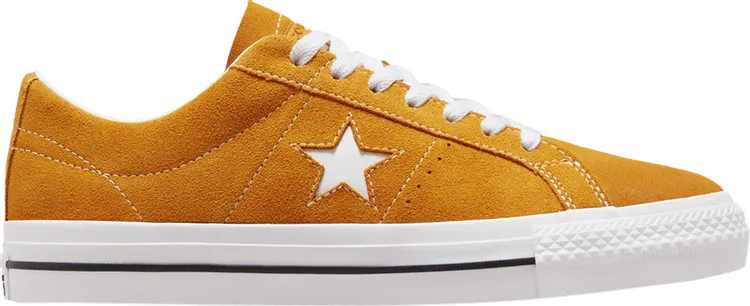 Converse One Star Pro Low Golden Sundial Sneakers, gold