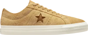 Converse One Star Pro Vintage Suede Low Trailhead Gold Sneakers, Brown