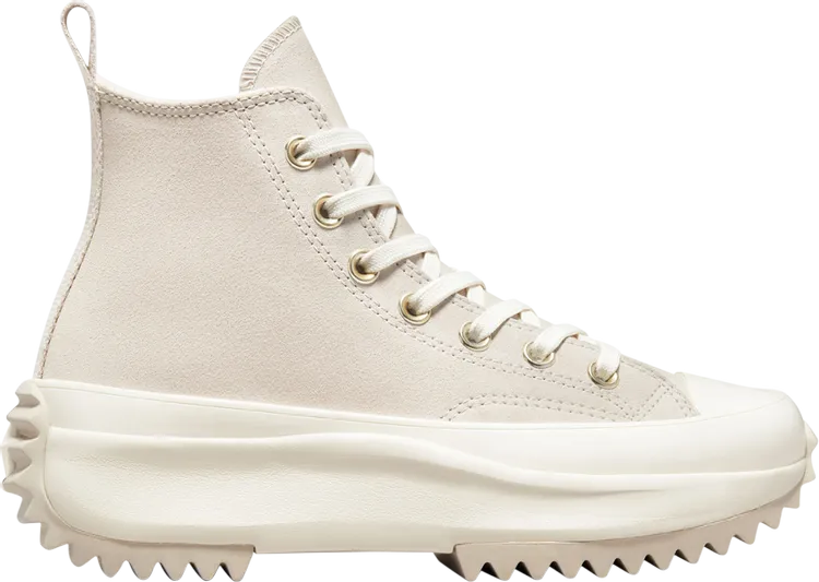 Converse Run Star Hike Platform High Earthy Neutrals, cream