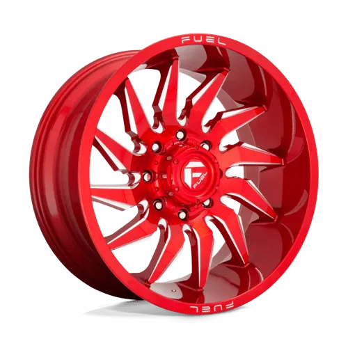 D745 22.0X10 5X5.0 GL-RED-MIL -18MM