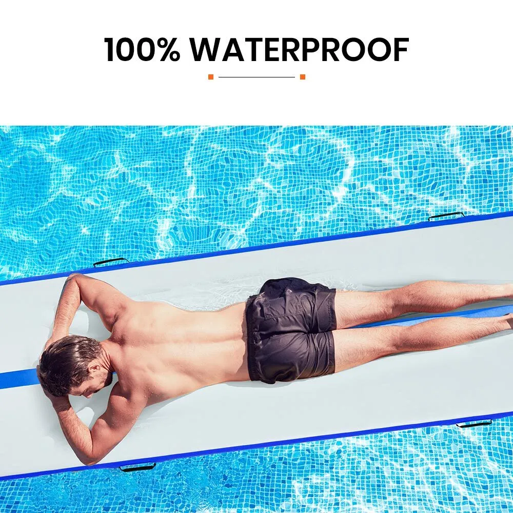 Durable Inflatable Air Track Mat, Waterproof, 300x100x10cm - Proflex