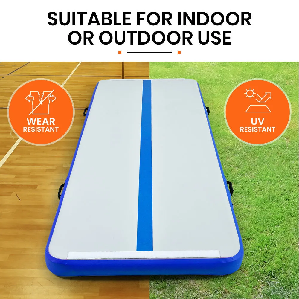 Durable Inflatable Air Track Mat, Waterproof, 300x100x10cm - Proflex