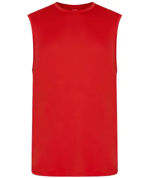 Fire Red - Cool smooth sports vest