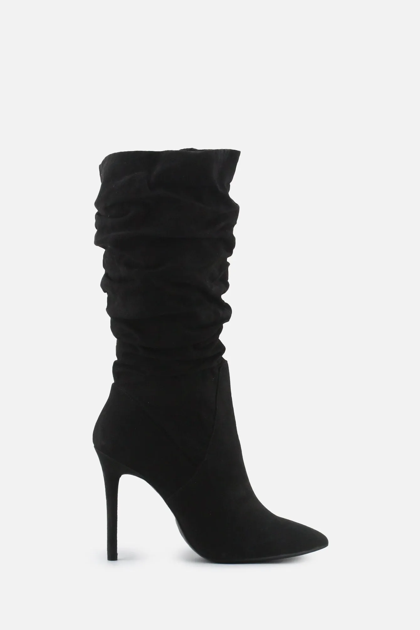 Jessica Simpson Zipper Stilettos Ankle Boots | Suede