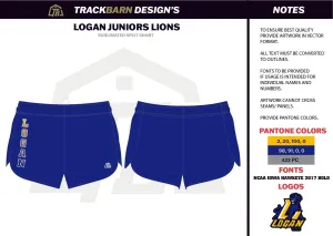 Logan-Junior-Lions Mens Split Track Short