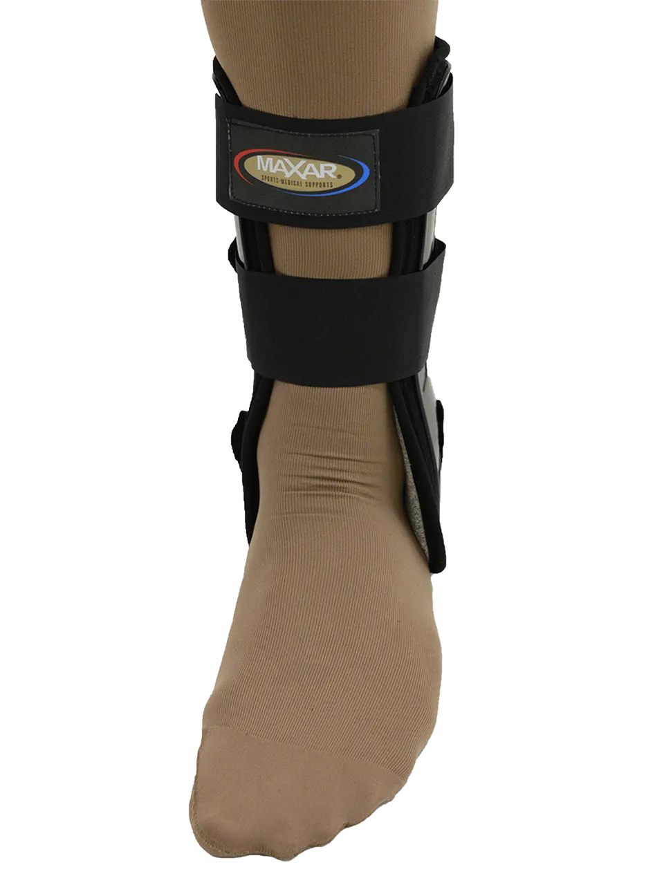 MAXAR Foam/Terry Cotton Ankle Guard - Black