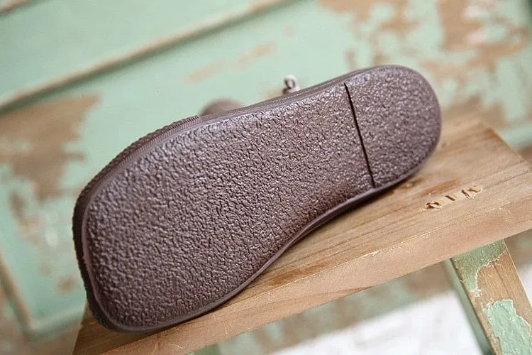Mori Girl Slip On Sock Shoes