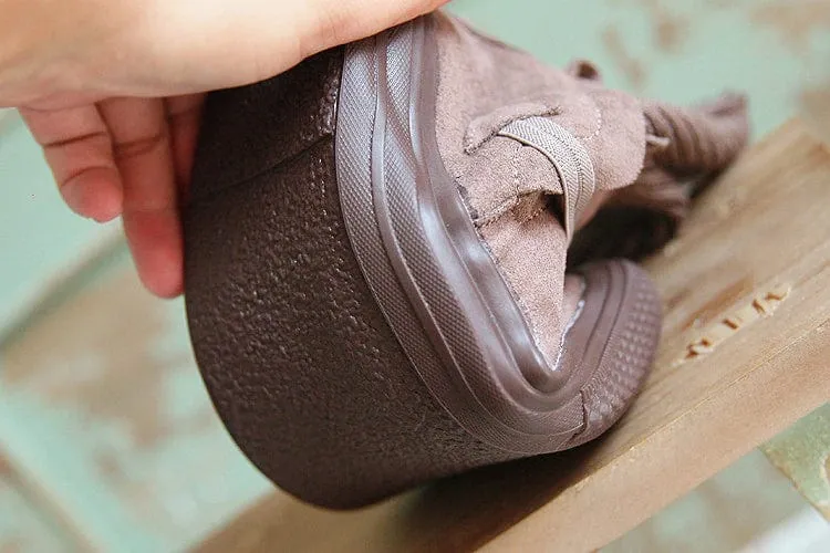 Mori Girl Slip On Sock Shoes