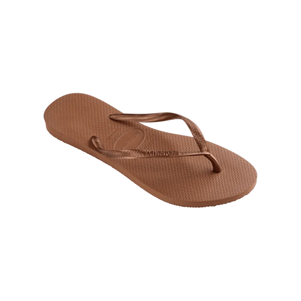 Neutrals Slim Flip Flops