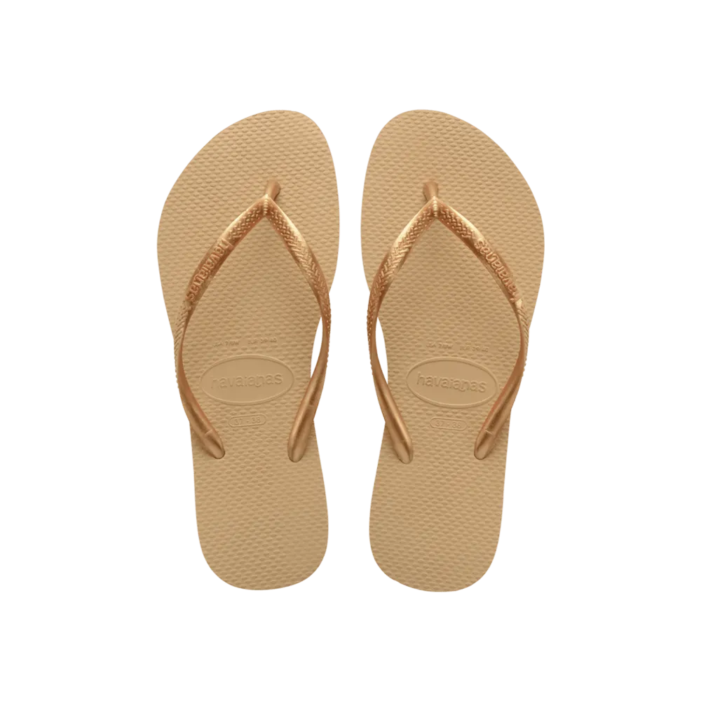 Neutrals Slim Flip Flops