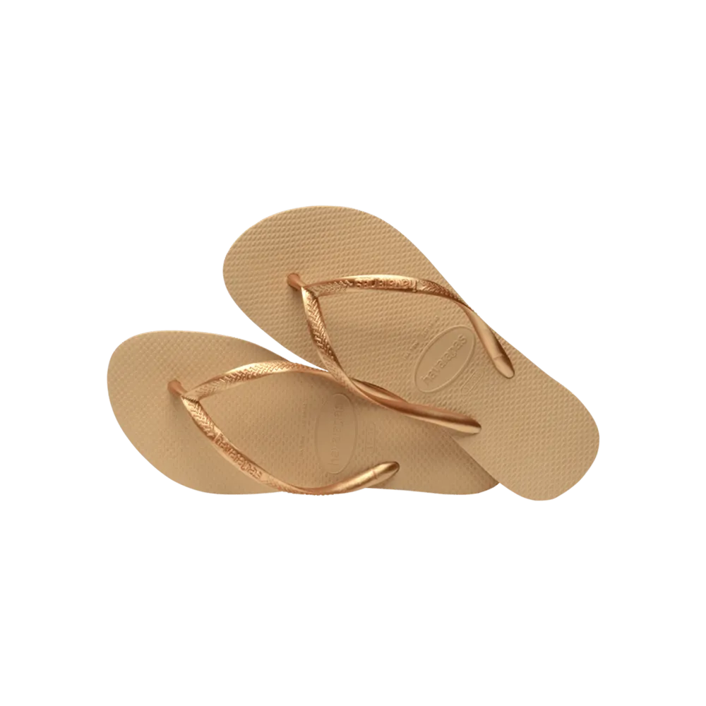 Neutrals Slim Flip Flops