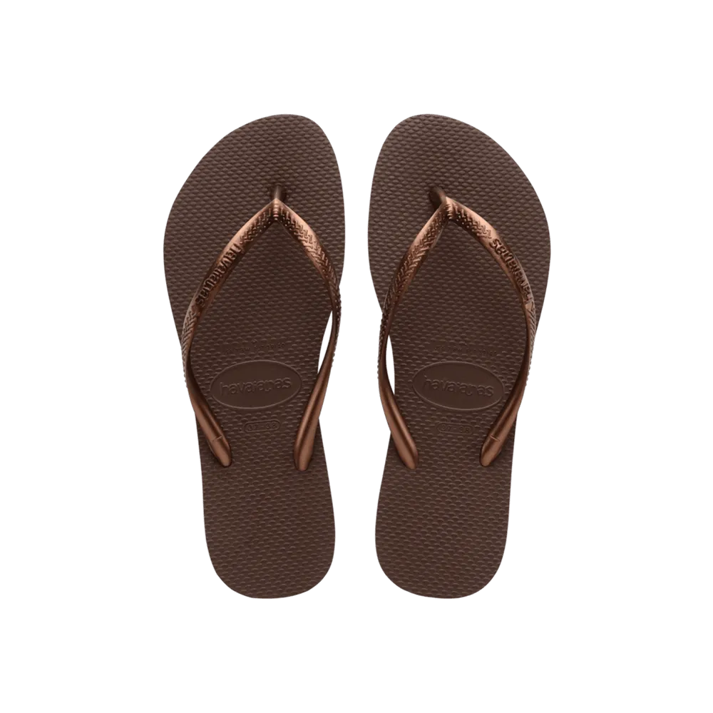 Neutrals Slim Flip Flops