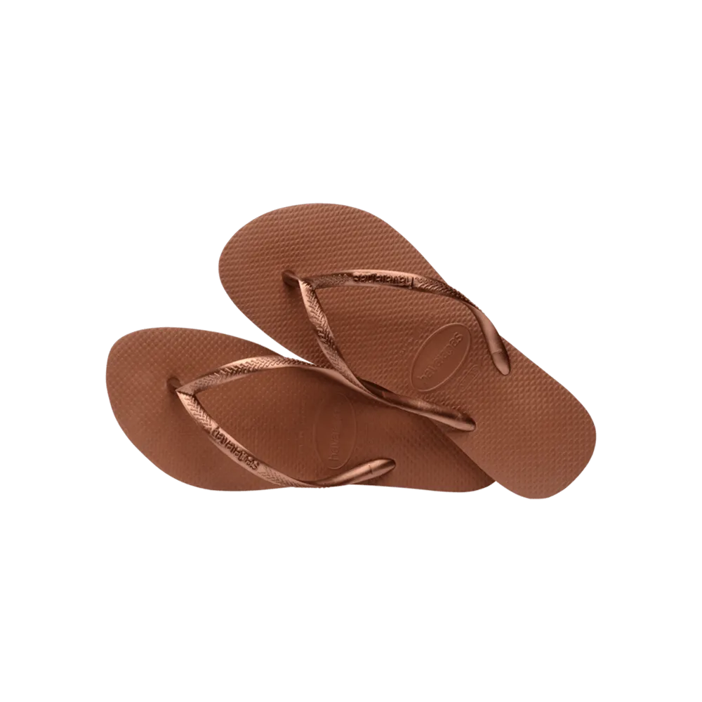Neutrals Slim Flip Flops