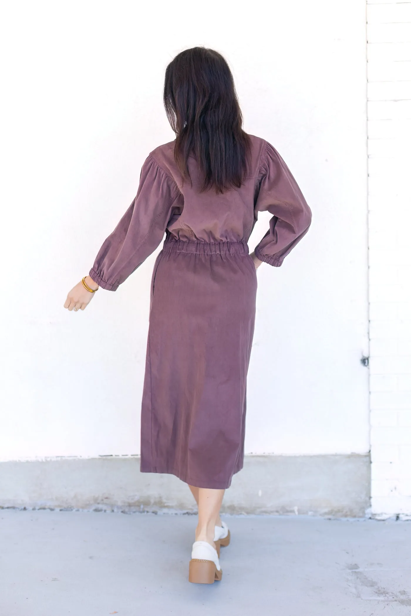 PAISLEY MIDI DRESS