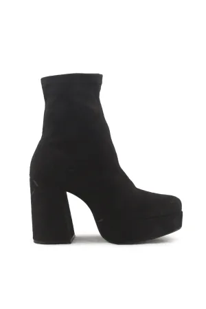 Pull & Bear Zipper Platform Boots | Suede