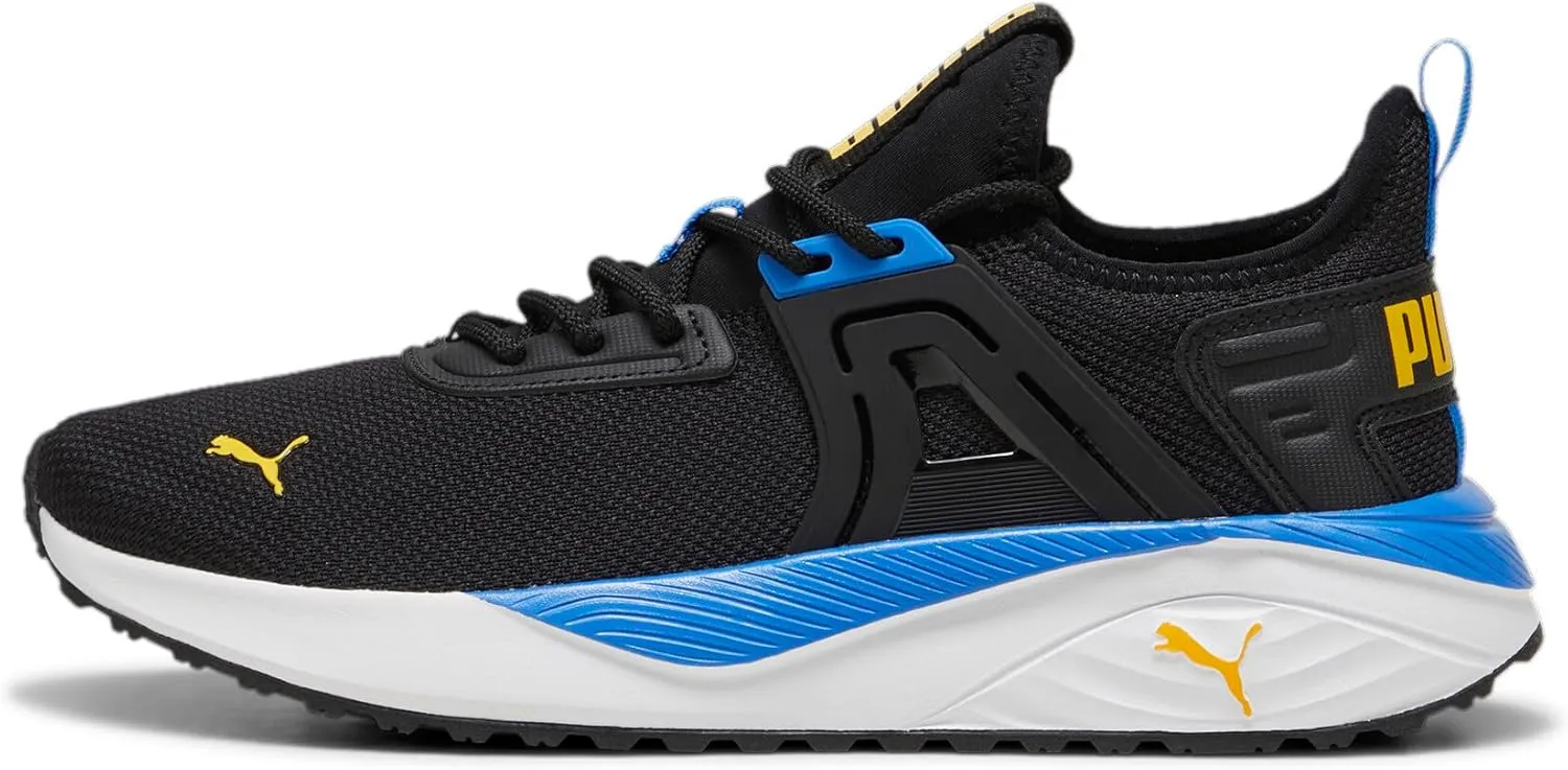 PUMA Men's Pacer 23 Shoes, Feather Gray-Black-Team Royal, 12