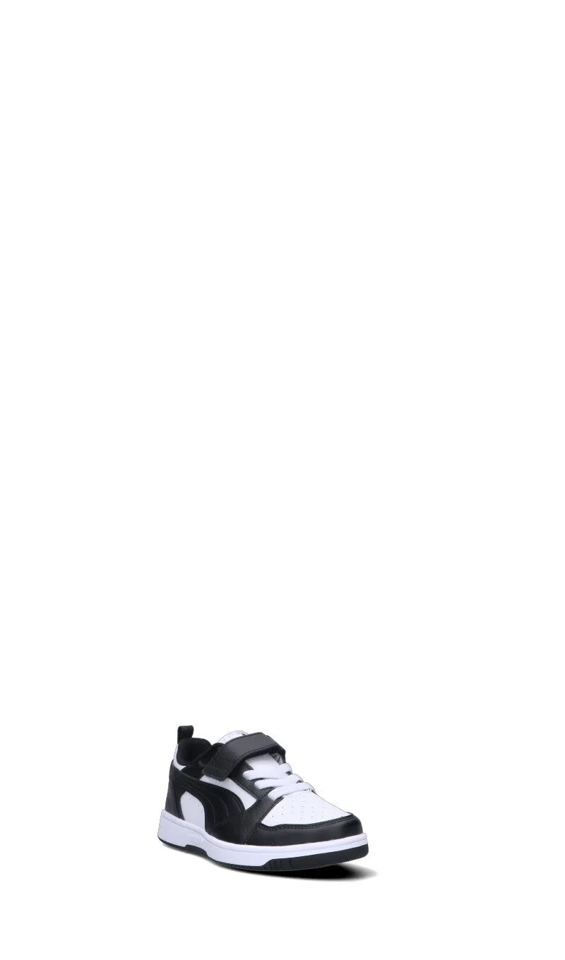 PUMA - REBOUND V6 LO AC   PS Sneaker bimbo bianca/nera