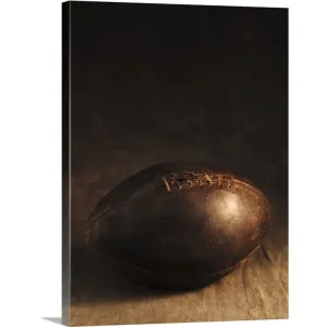"Antique football" Canvas Wall Art
