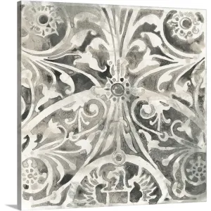 "Antique Stone Tile IV" Canvas Wall Art