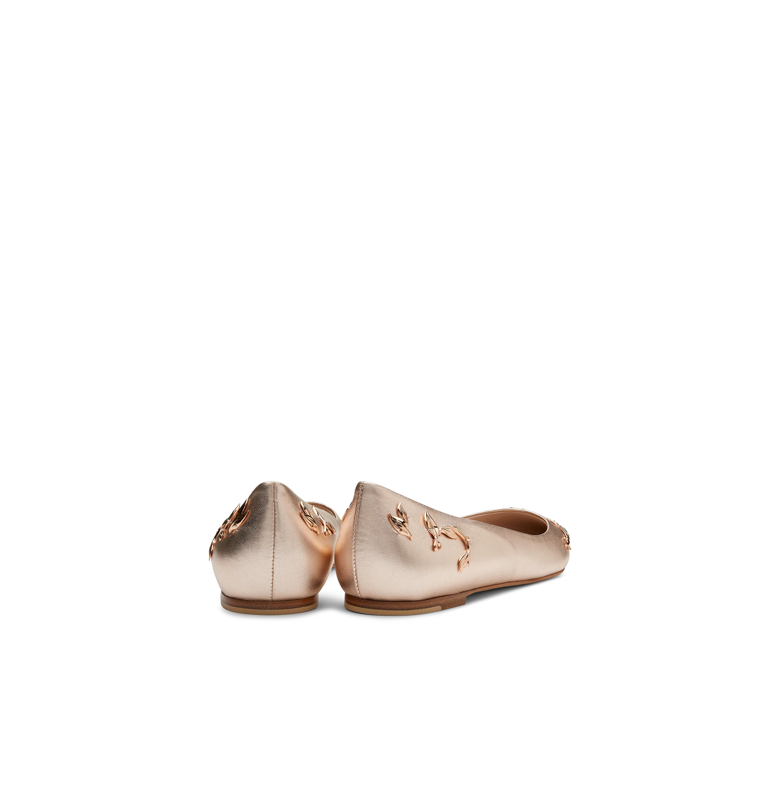 Rose Gold Napa With Rose Gold Leaves