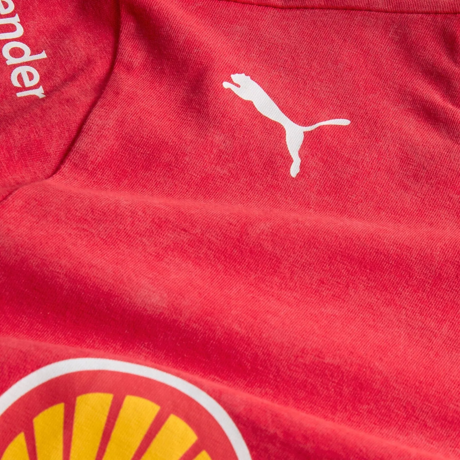 Scuderia Ferrari F1 Special Edition Las Vegas GP Team T-Shirt - Desert Sun Red