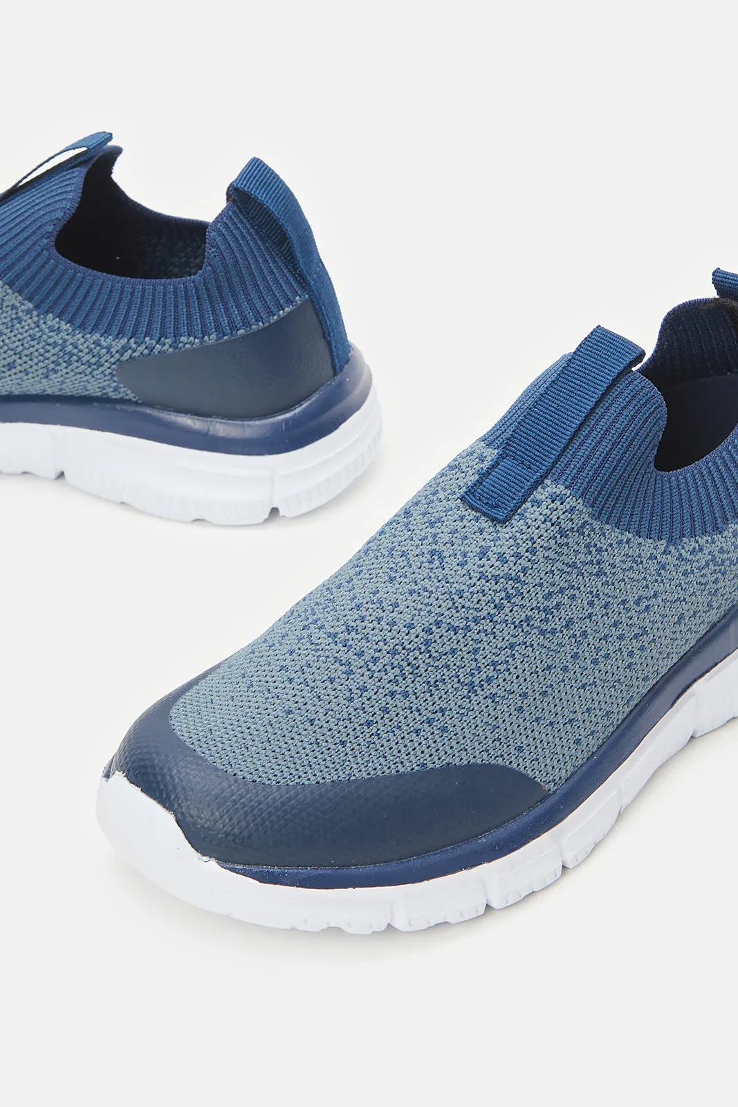 Senior Girls Navy Slip-Ons