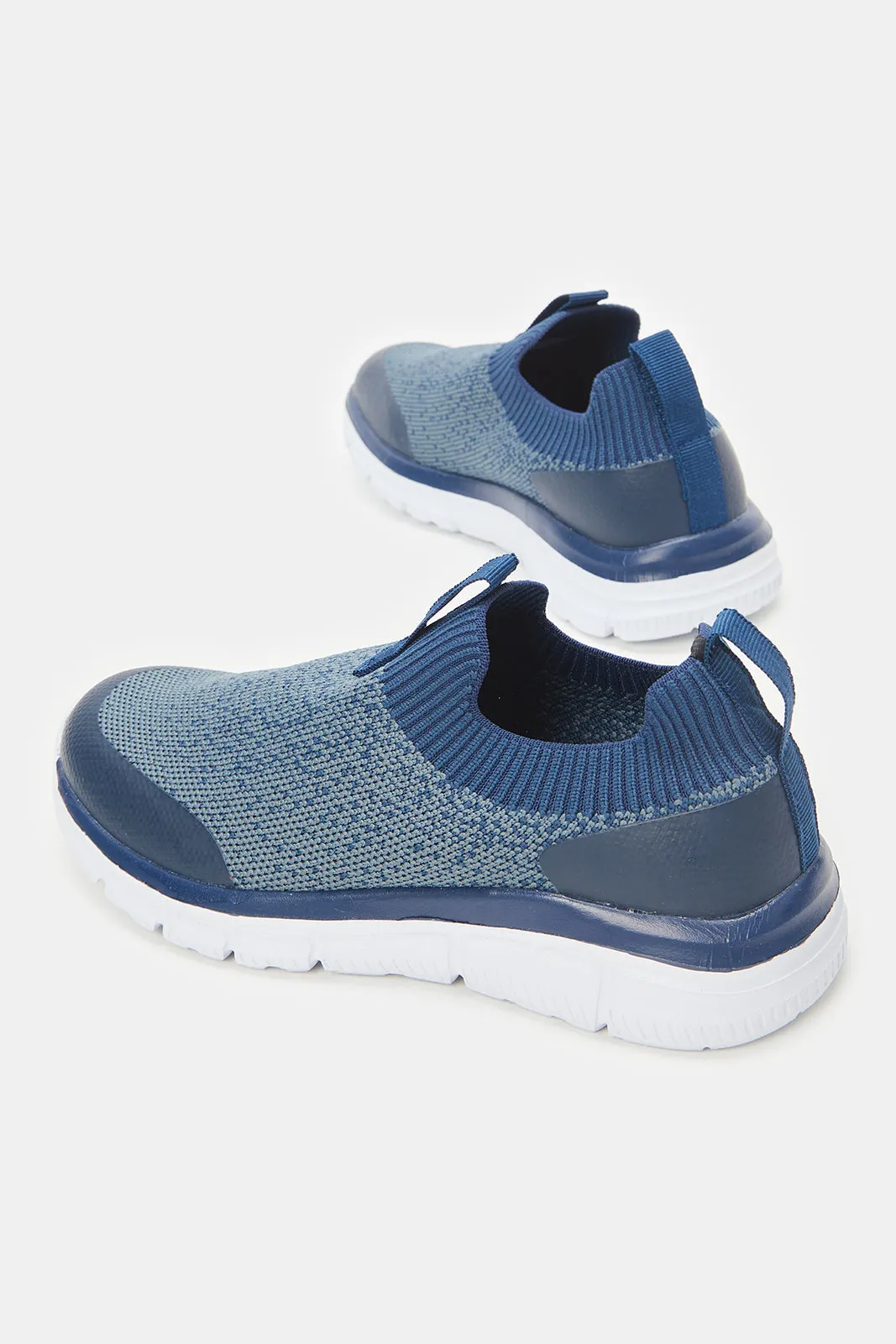 Senior Girls Navy Slip-Ons