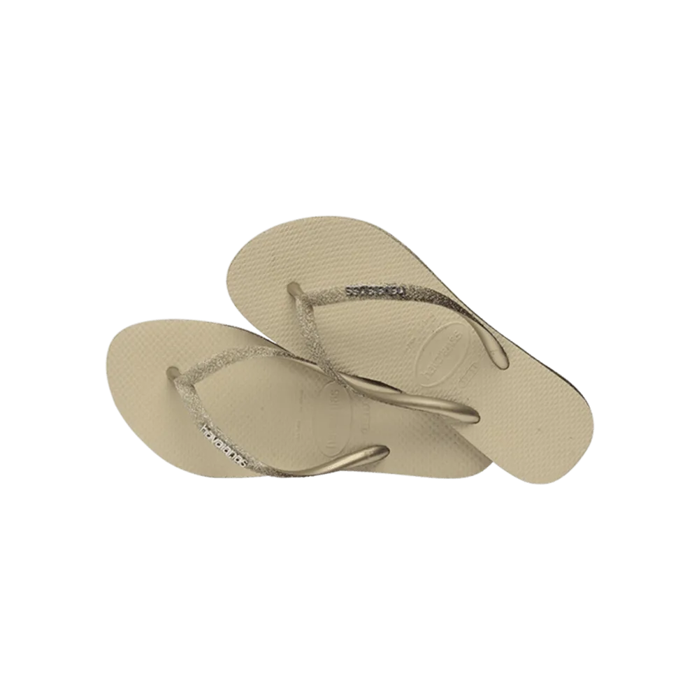 Slim Sparkle Flip Flops