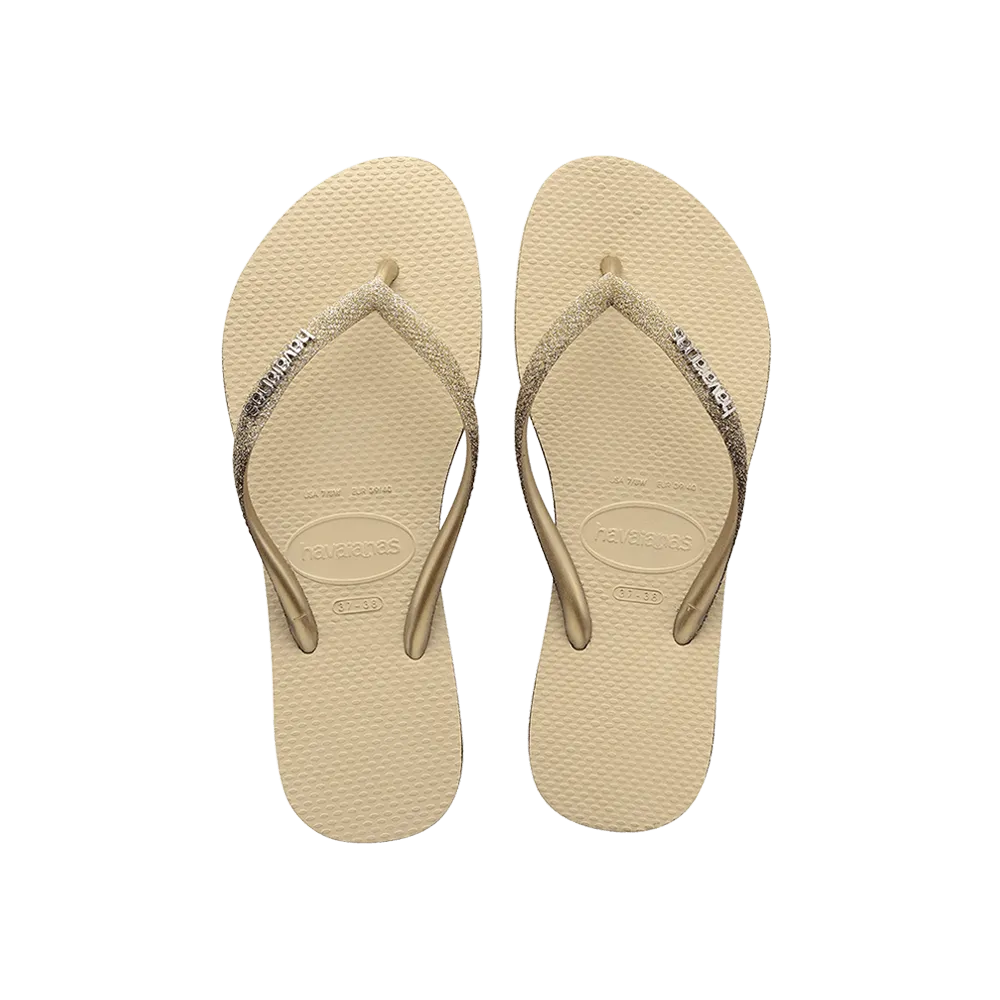 Slim Sparkle Flip Flops