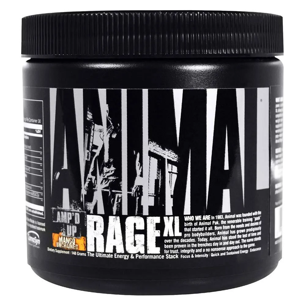 Universal Nutrition Animal Rage XL 30 Servings