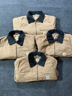 Vintage Carhartt Rework Style Tan Detroit Jackets All sizes - MOQ 100 pcs